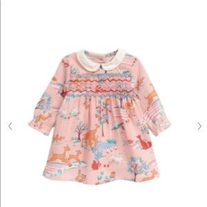 Baby Boden Woodland Scene Dress
